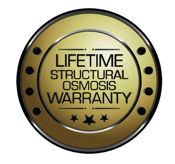 Lifetime osmosis warranty