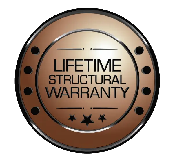 Lifetime structural warranty
