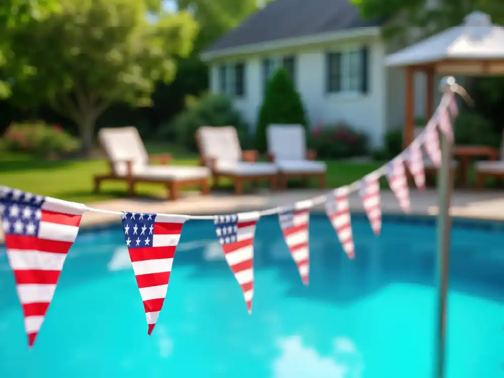 CREATIVE POOLSCAPES: decoration approaches for holiday pool gatherings