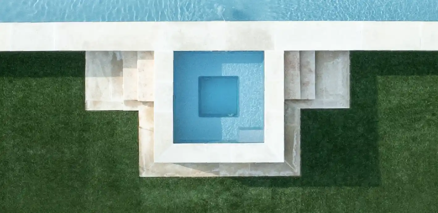 Pool enhancements: tanning ledges