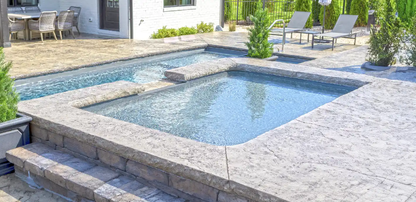 Pool enhancements: tanning ledges